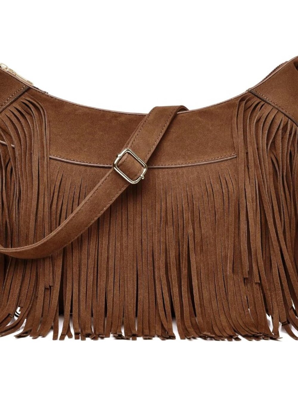 Fringe Purse Suede Purses for Women Crossbody Bag Cowgirl Purse